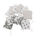 thumbnail image 3 of 2 Set Lecho Bebé Cojín Almohada Parachoques 6 Cojines Cuna Almohadillas De Cama Gris, 3 of 5