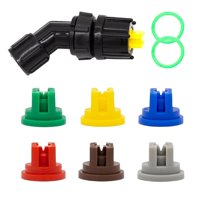 Magideal - Boquilla De Pulverizador 0.15-0.6 Mm Poro Práctica Instalación Fácil Fácil Máquina De Pulverización Boquilla En Forma De Ventilador Plano Para Riego