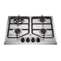 Electrolux - Encimera A Gas 4 Platos Experience Multi Llama Ke4Xc Inox