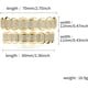 thumbnail image 2 of Grillz de hip hop con 4 filas de 8 dientes superiores y 3 filas de 8 dientes inferiores, chapado en oro de 14 quilates con circonita cúbica helada y diamantes para hombres y mujeres., 2 of 6