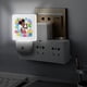 thumbnail image 5 of Rincón de Gracie Luz nocturna LED con sensor de anochecer a amanecer para dormitorio, baño, pasillo, escaleras - Lámpara LED nocturna de enchufe, 0.5W - 1 pieza, 5 of 6