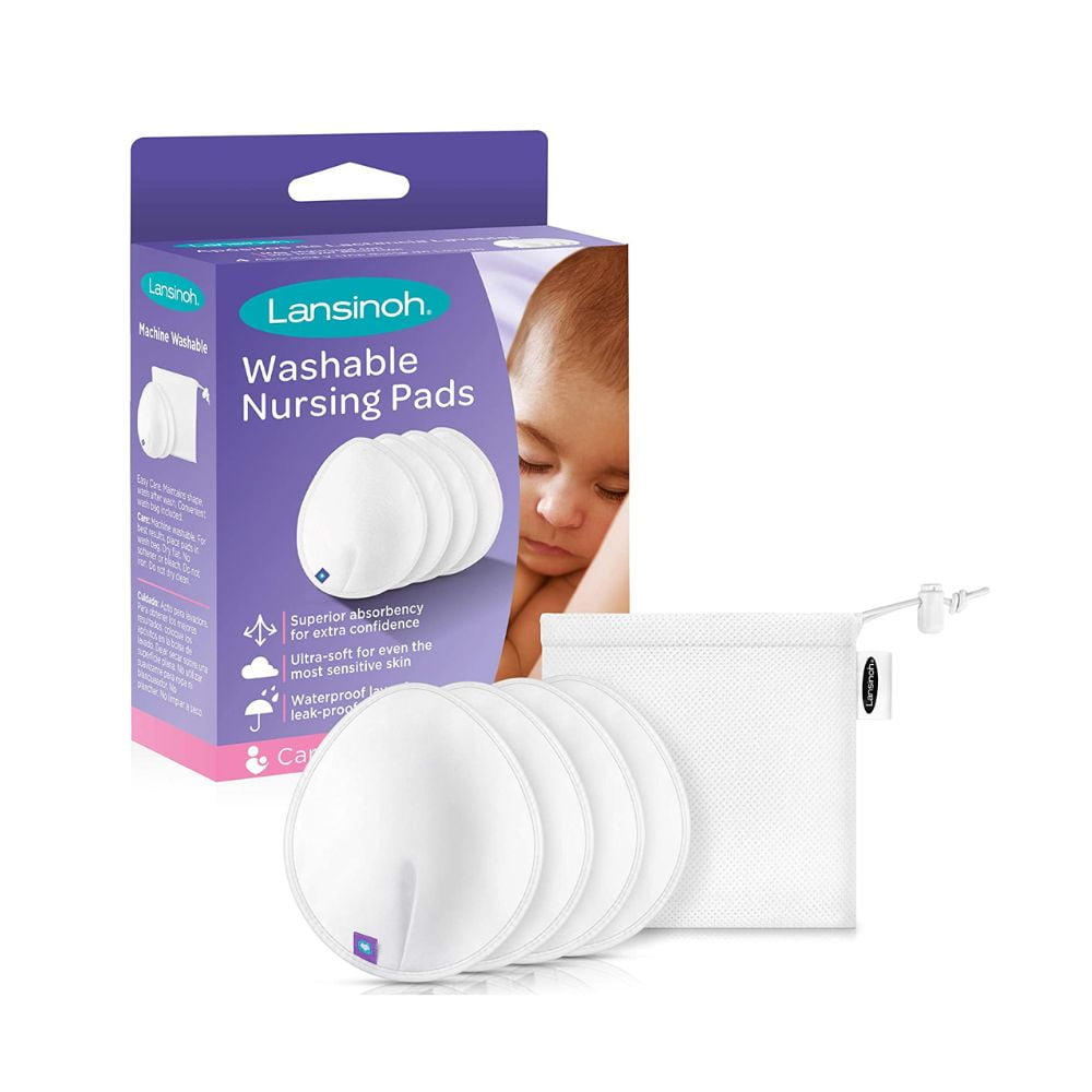Absorbente Leche Lavable 4 Pcs