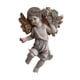 thumbnail image 2 of Escultura De Pared De ángel Querubín De Resina, Estatua De ángel Para Sala De Estar, Estante De TV, Estilo Hogareño A, 2 of 5