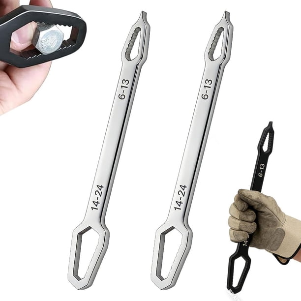 Llave torx doble extremo 8–22mm autoajustable fontanería mecánica