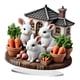 thumbnail image 2 of Decoración De Huevos De Pascua Con Forma De Conejo, Manualidades 2D, Adorno De Conejo Para La Ventana De La Cocina, Estilo Pasarela C, 2 of 5
