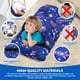 thumbnail image 3 of Colchoneta de siesta para niños pequeños Orrhomi Rocket 53 x 134 cm con almohada y manta, 3 of 7