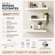 thumbnail image 4 of Repisas Flotantes Para Pared 40x15cm Diseño Moderno y Minimalista, 4 of 4