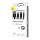 thumbnail image 1 of Cable Baseus Usb A Micro Usb + Lightning + Usb-c, 1 of 1