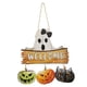 thumbnail image 3 of Letrero Para Porche, Colgador De Puerta, Placa De Madera, Adorno Colgante, Letrero Colgante De Halloween, 3 of 3