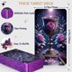 thumbnail image 4 of Baraja de cartas de tarot BQLXBABLT para principiantes con guía morada, 4 of 7