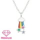 thumbnail image 1 of Collar Plata 925 De Arcoiris Con Estrellas, Circonitas Cubicas Y Resina Epoxi, 1 of 2