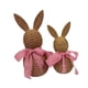 thumbnail image 5 of 2 Adornos De Conejo De Pascua Tejidos, Decoración De Conejo Para Armario De Granja, Estantería, Color Rosa, 5 of 5