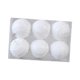 thumbnail image 3 of 6 Bolas Navide?as Para árbol De Navidad, Ideales Para Eventos Especiales, Aniversarios Y Fiestas, Color Blanco., 3 of 5