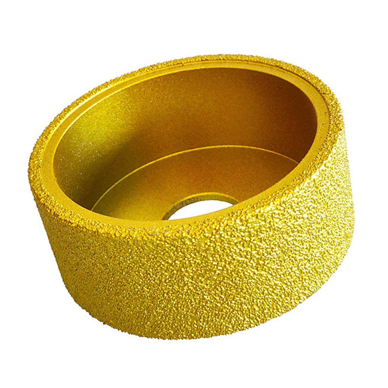 Magideal - Disco Abrasivo Para Muela De Hormigón, Lado Paralelo, Herramienta De Biselado Con Cabezal De Molienda Para Amoladoras Angulares, Baldosas De Cerámica, 30mm