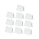 thumbnail image 1 of 10 Letreros De Pizarra Acrílica En Blanco Para Mesa De Panadería, Etiqueta Minorista, Buffet, Blanco, 1 of 5