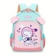 thumbnail image 1 of New Children's Cartoon Cute Unicorn Dinosaur Astronaut Backpack, Double-layer Multi-functional Large Capacity Backpack Lightweight Breathable Student School Bag Travel Backpack, 1 of 3
