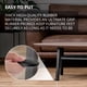 thumbnail image 5 of Niveladores para muebles X-Protector, goma negra, 16 piezas, 5 of 6