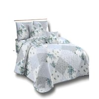 Genérico - Quilt De Verano King Diseño Rombo Multicolor