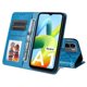 thumbnail image 2 of Funda tipo cartera FOXDOCK para Xiaomi Redmi A1 4G , diseño girasol en relieve, cuero PU, cierre magnético, soporte y tarjetero, 2 of 5
