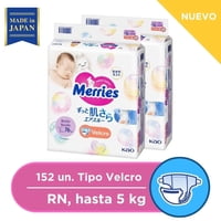 Merries Velcro Super Jumbo Rn 76X2 Pcs