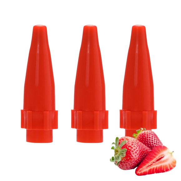 Cargadores Flavor Nozzle Mealmuse Strawberry para crema (3 paquetes)