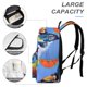 thumbnail image 4 of Rio-theme Backpack, Campus style schoolbag Bookbag with Adjustable Shoulder Straps And Large Zip Compartment, Unisex Travel Bags.42x30x15cm, 4 of 6