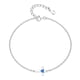 thumbnail image 1 of Pulsera S925 Sterling Silver Cross Ajustable Azul, 1 of 3