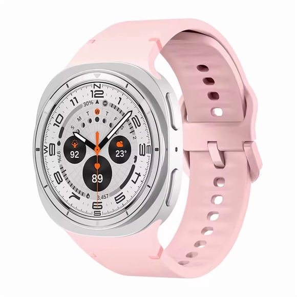 Correas Silicona Para Samsung Galaxy Watch 8 40 44m Classic Rosa