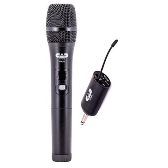 Micrófono inalámbrico CAD Audio WX50 UHF portátil negro