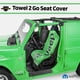 thumbnail image 2 of Funda de asiento Seat Armour Jeep Towel2Go Universal Fit Green, 2 of 7