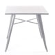 thumbnail image 1 of Mesa comedor Tolix blanca 80x80 cm, 1 of 3