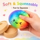 thumbnail image 2 of Pelota antiestrés Crossunx Dumpling Arcoíris Squishy, 2 of 8