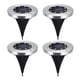 thumbnail image 1 of Set 4 focos led carga solar para jardín con estaca, 1 of 10