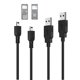 thumbnail image 1 of Cargador para calculadora WONKEGONKE - Pack de 2 cables USB, 1 of 6