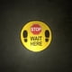 thumbnail image 4 of Adhesivo de suelo TRADESAFE Stop - Wait Here, 43 cm de diámetro, 4 of 8