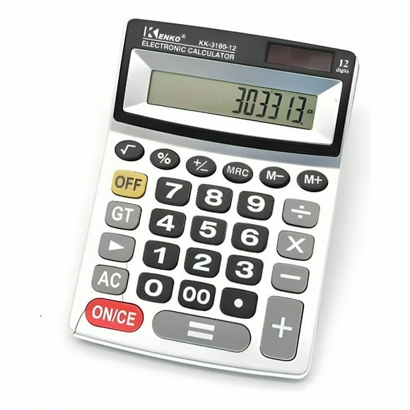 Calculadora electrónica de escritorio KK-3180-12