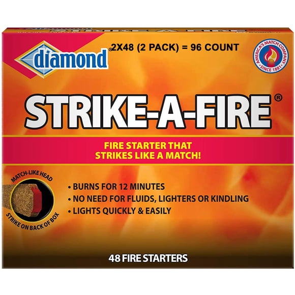 Encendedores Diamond Strike-A-Fire de 96 unidades