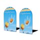 thumbnail image 1 of Gudetama: Una Aventura Huevamente Buena Sujetalibros decorativos temáticos, tope para estantería con base antideslizante, uso dual para hogar y oficina - 2 piezas, 1 of 6