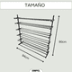 thumbnail image 4 of Zapatero Extensible 6 Niveles Simpel Altura Ajustable Negro, 4 of 7