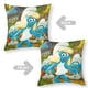 thumbnail image 2 of Funda de Almohada de Terciopelo Los Pitufos Desmarcar 60x60 cm, 2 of 6