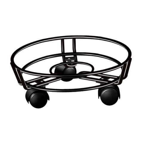 Magideal - Carrito Rodante Para Macetas, Carrito Para Macetas Móvil Para El Hogar Con Ruedas Bloqueables Para Plantas En Macetas De Patio, Macetas Grandes, Jarro 32 Cm X 95 Cm