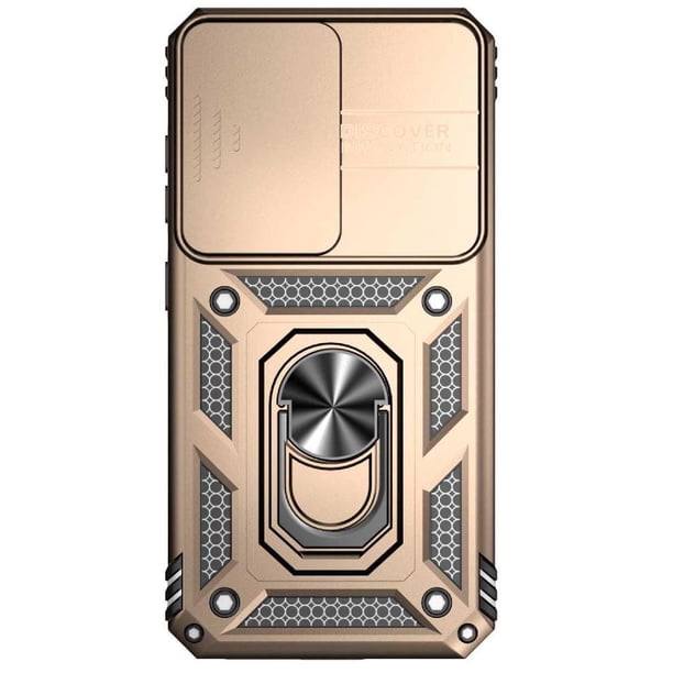 Estuche GANGXUN para Samsung Galaxy S23 Plus, soporte giratorio 360°, estilo mecánico y magnético