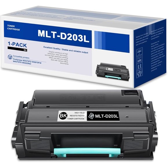 Tóner MOLIMER MLT-D203L Negro Alto Rendimiento