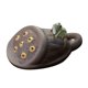 thumbnail image 3 of Mini Escultura De Mascota De Té De Arcilla Púrpura, Artesanías Para Mascotas, Para El Hogar, Estante, Gabinete F, 3 of 5