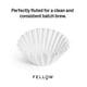 thumbnail image 3 of Filtros de Café Fellow Aiden Paquete de 50 Unidades Fondo Plano, 3 of 6