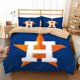 thumbnail image 1 of Houston Astros Logo Printed Quilt Duvet Cover Set Kids Bedspread Bedding3-Piece Bedding Set, 1 of 5