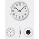 thumbnail image 2 of Reloj de pared metal decoración moderno 30cm silencioso estructura negra, 2 of 3
