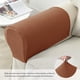 thumbnail image 4 of Juego de 2 fundas elásticas de jacquard para reposabrazos de sofá y sillón, antideslizantes, para reposabrazos de sofá reclinable., 4 of 7
