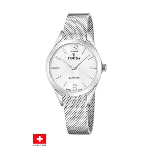 Reloj F20076/1 Festina Swiss Plateado Mujer Grace