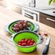 thumbnail image 3 of Colador de Silicona Redondo Plegable para Alimentos color verde, 3 of 4